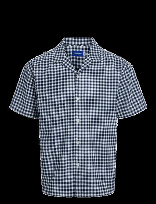 Jack & Jones | Jorjeff Jacquard Shirt Ss Ln Styd24 | XXS