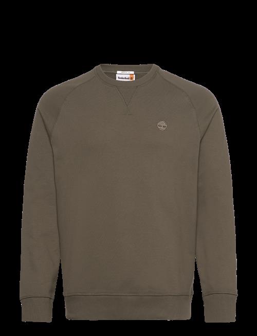 Timberland | Exeter River Loopback Crew Neck Sweatshirt Leaf Green-Cassel Earth | XXL