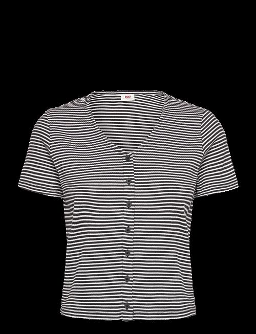 Levi's® | Muse Ss Tee Vanilla Stripe Cav | M
