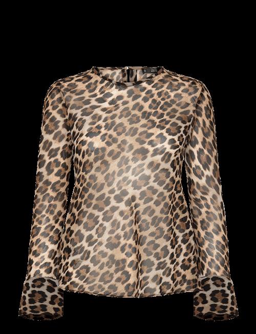 Mango | Leopard Print Blouse | XS