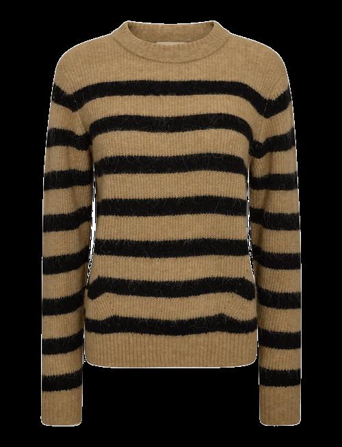 MOS MOSH | Mmthora Stripe Crewneck Knit | L