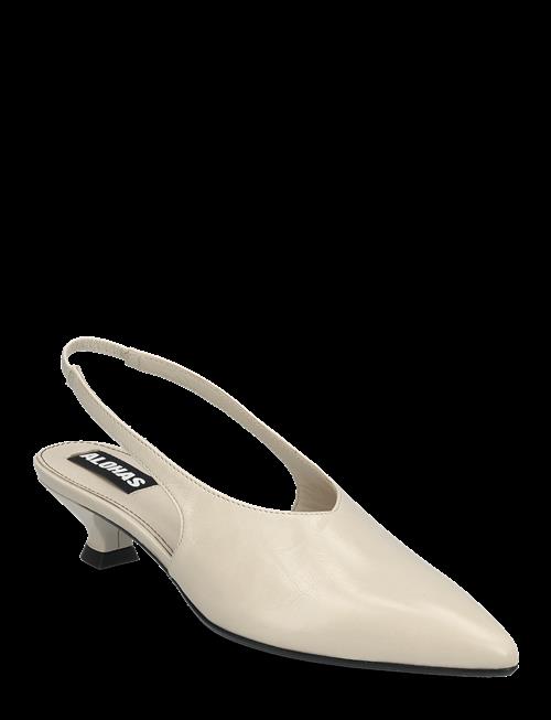 ALOHAS | Eros Cream Leather Pumps | 37