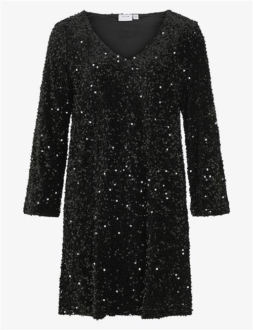 Vila | Vifaith V-Neck L/S Sequin Dress/Vol | M