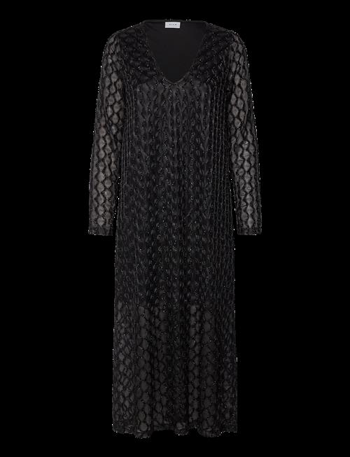 Vila | Vizalma V-Neck L/S Midi Dress/R | 36
