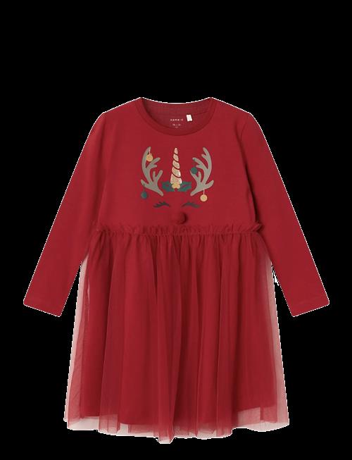 name it | Nmfrjul Ls Dress | 98