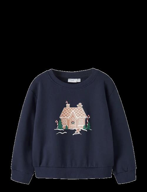 name it | Nmfvismas Ls Nreg Sweat Bru | 110