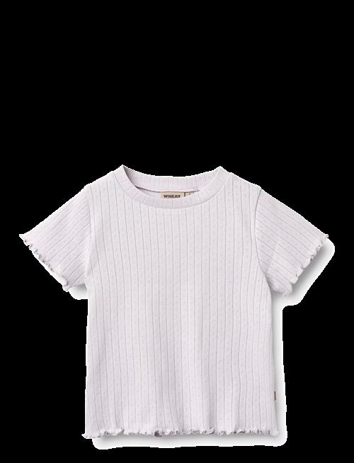 Wheat | Rib T-Shirt S/S Irene | 116