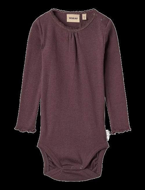 Wheat | Rib Body L/S Lotta | 56