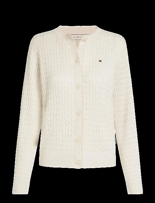 Tommy Hilfiger | Co Cable Fine Gg  Ls C-Nk Cardi | XL