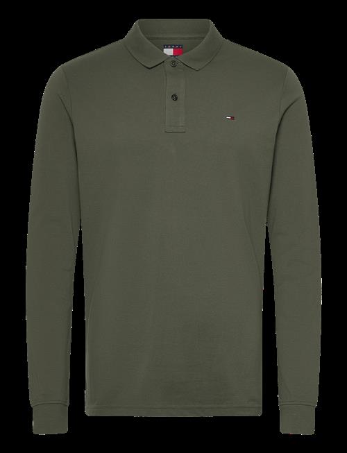 Tommy Jeans | Tjm Slim Placket Polo Ls Ext | XS