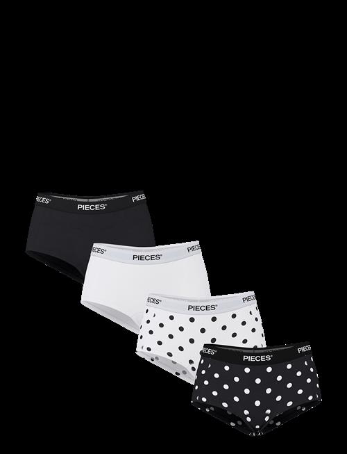 Pieces | Pclogo Lady 4 Pack Aop/Solid Noos Bc | XL
