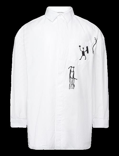 WOOD WOOD | Wwrofus Oversized Print Shirt | L