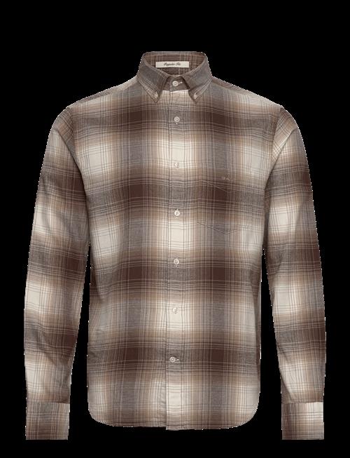 Gant | Reg Ut Shadow Check Flannel Shirt | S