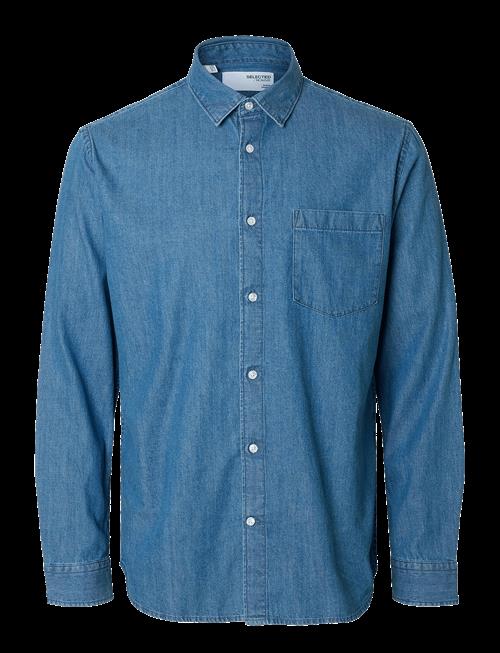 Selected | Slmregclaus Carlo Denim Ls Shirt Noos | M