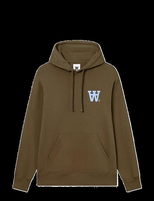 WOOD WOOD | Wwcass Aa Chest Print Hoodie | XXL