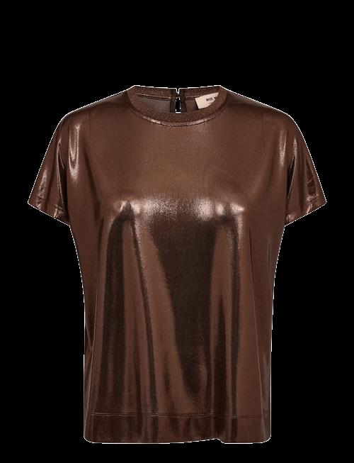MOS MOSH | Mmnivola O-Neck Metallic Tee | S