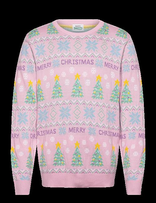 Happy Seasons | The Pinkish Christmas Sweater | XXL