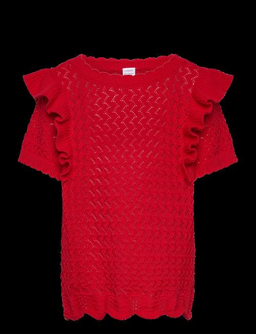 Lindex | Top Knitted With Flounce | 170