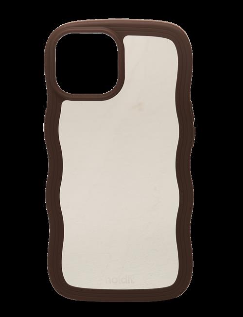 Holdit | Wavy Case Iphone Chocolate/Mirror | IPHONE 15-14-13