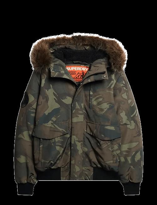 Superdry | Everest Hooded Puffer Bomber | L