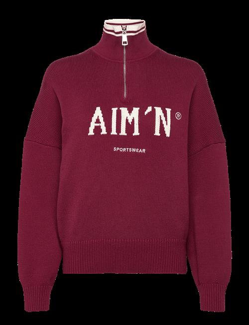 aim´n | College Knitted Half Zip | L