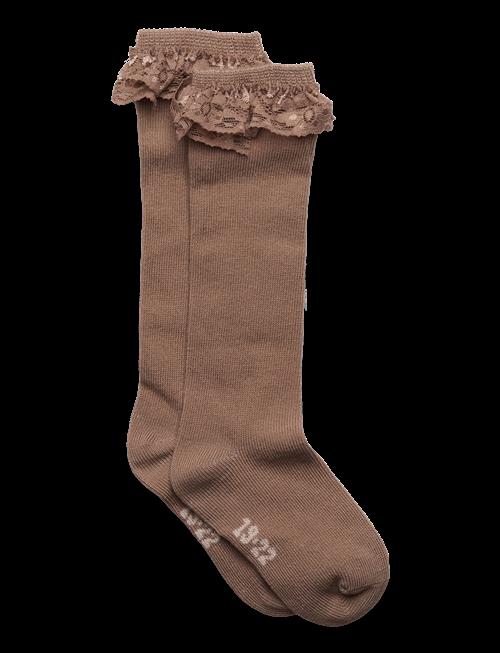 Minymo | Knee Sock W. Lace | 27\30