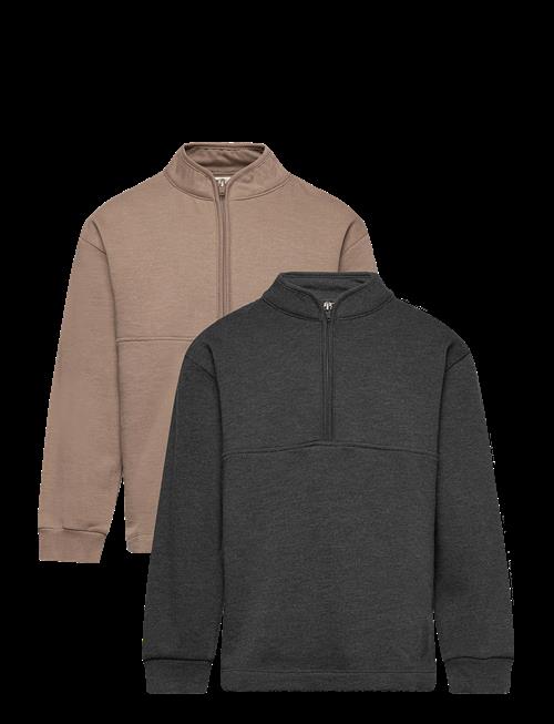 Minymo | Sweatshirt W.zip (2-Pack) | 122