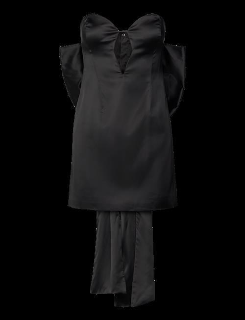 Bardot | Eleni Bow Back Satin Dress | 40