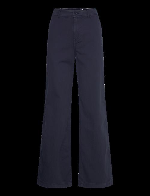 Lauren Ralph Lauren | Cotton Twill Wide-Leg Pant | 40