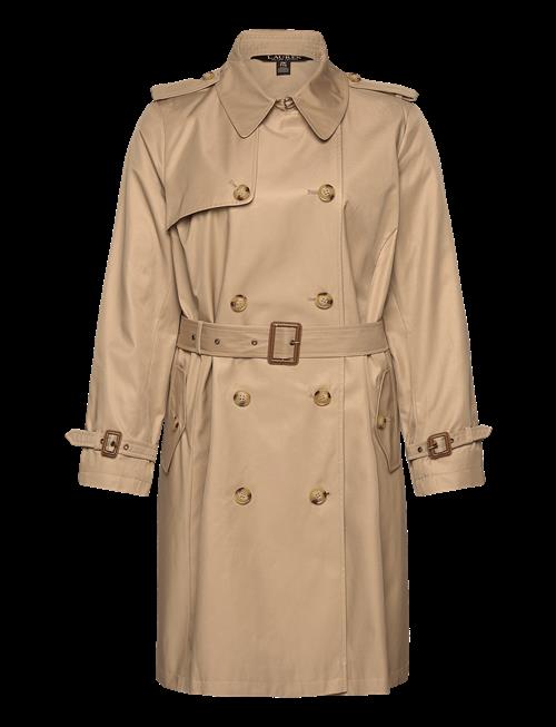 Lauren Women | Double-Breasted Cotton-Blend Trench Coat | 46-48