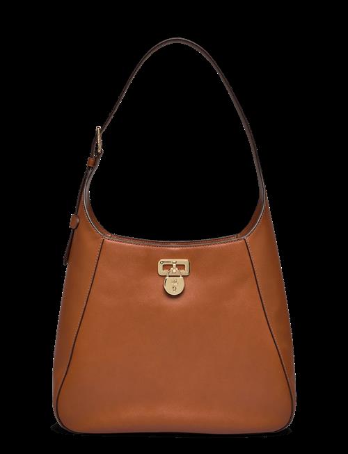 Lauren Ralph Lauren | Natural Smth Leathr-Tanner Lg Sh-Sb | ONE SIZE