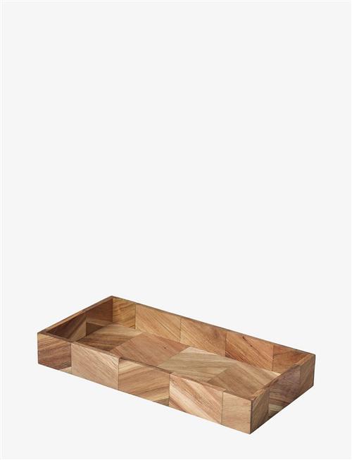 Aida | Bakke Til Olie, Balsamico M.m. Sildebensmønstret Acacie Træ.  30X15X4.0 Cm. | ONE SIZE