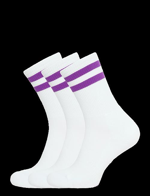 Organic Basics | Core Stripe Crew Socks 3-Pack | 35-38