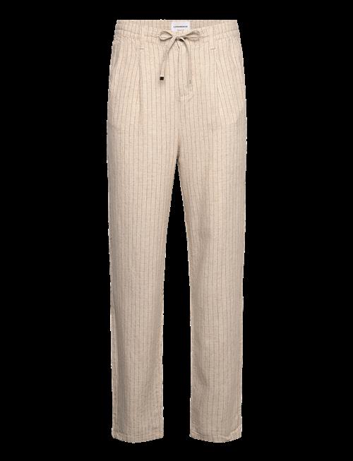 Lindbergh | Linen Woven Striped Pants | XL