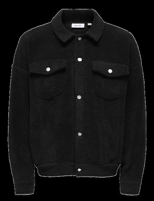 ONLY & SONS | Onsdeacon Rlx Sherpa Overshirt Sweat Vd | S