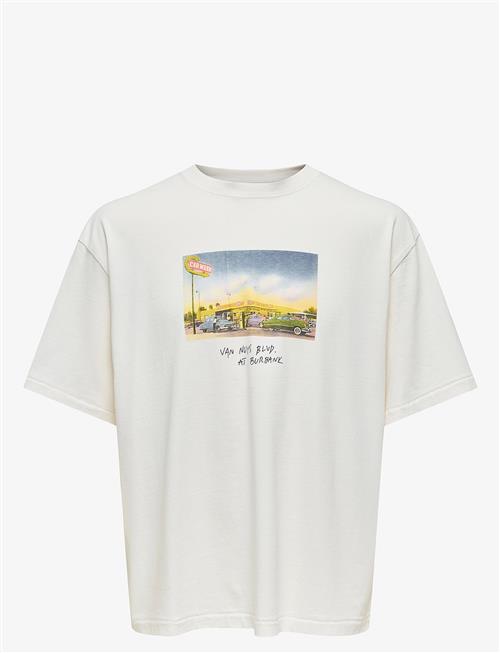 ONLY & SONS | Onsdevin Ovz Washed Ss Tee Vd | XS