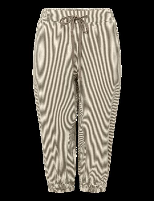 Kaffe Curve | Kcnana Striped Capri Pants | 50