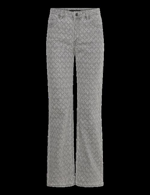 Mango | Straight-Fit Jeans With Rhinestone Detail | 32