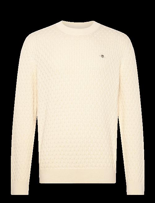 Gant | Textured Cotton C-Neck | XXL