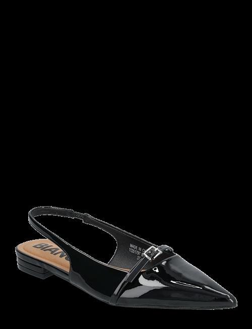 Bianco | Biabari Pointy Flat Slingback Faux Leather | 37