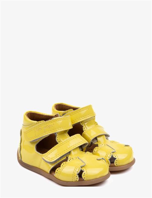 Pom Pom | Starters Two Velcro Scalloped Sand | 25