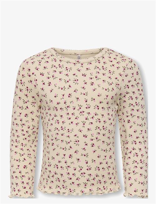 Kids Only | Kmgtrinny Aop Ls O-Nck Top Jrs Noos | 128