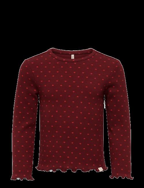 Kids Only | Kmgtrinny Aop Ls O-Nck Top Jrs Noos | 104
