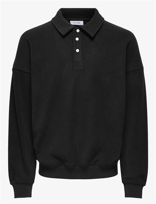 ONLY & SONS | Onsdominic Rlx Ls Rugby Sweat Vd | S