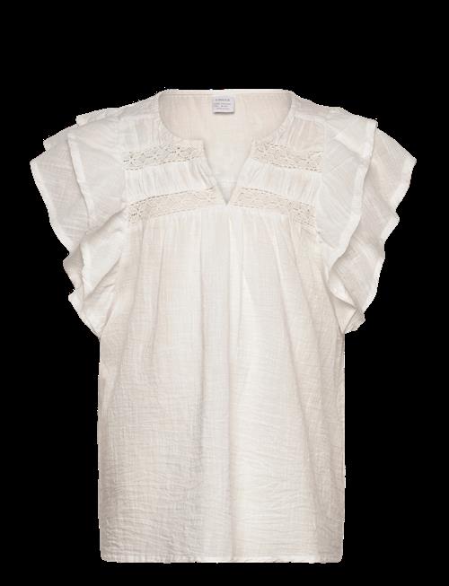Lindex | Blouse Short Sleeve With Floun | 128