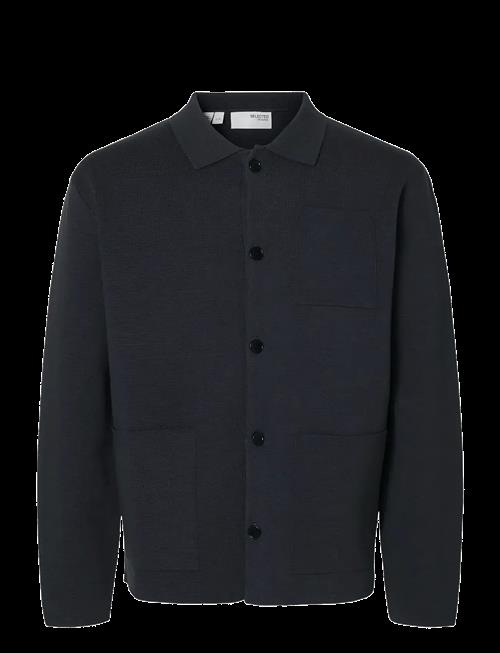 Se Selected | Slmmike Light Polo Cardigan Noos | S hos Booztlet
