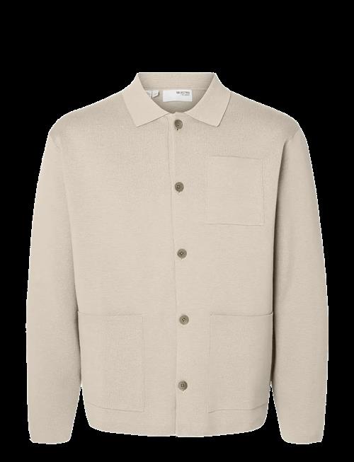 Selected | Slmmike Light Polo Cardigan Noos | L