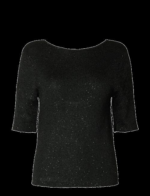Selected | Slfjosie 2/4 Sequin Knit O-Neck Top | L