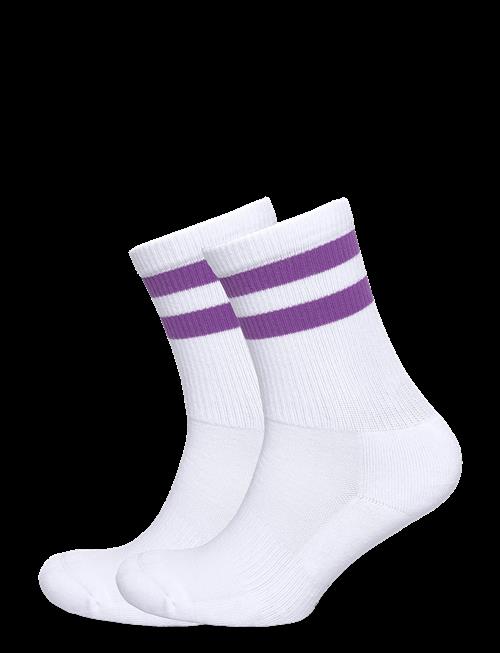 Organic Basics | Core Stripe Crew Socks 2-Pack | 43-46