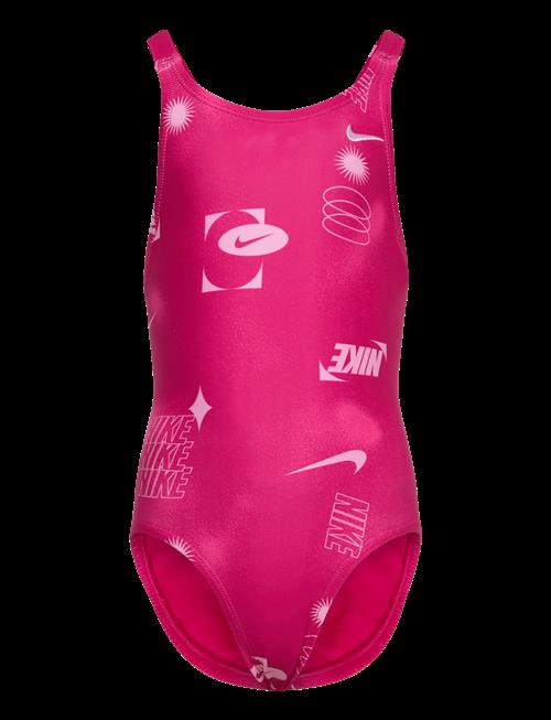 NIKE SWIM | Nike Hydrastrong Multi Print Fastback One Piece | 160-170
